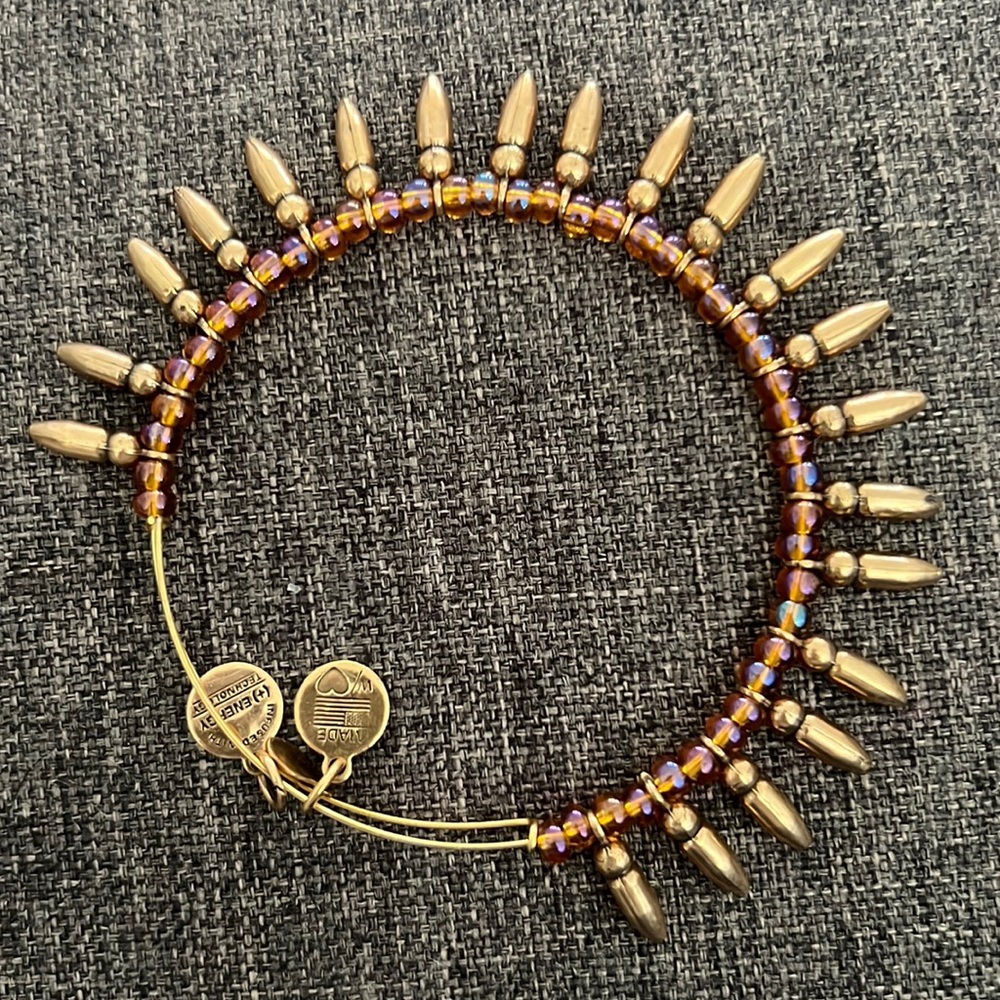 Alex and Ani Spike Wrap Bracelet